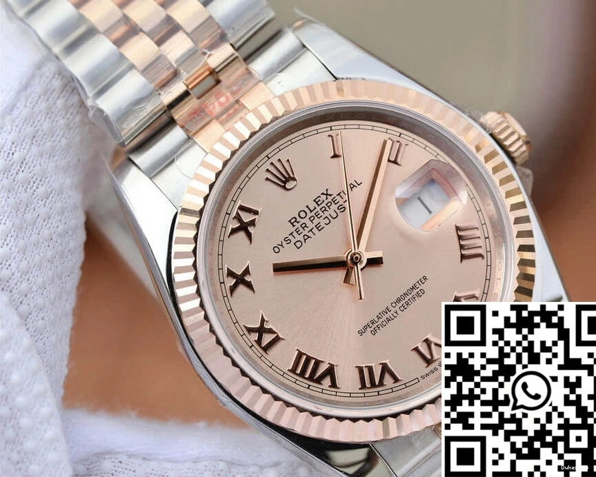 GM Rolex Factory 116231 Pink Dial 36MM Datejust 0311